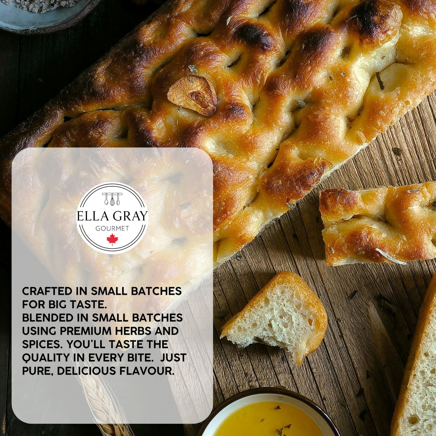 Garlic & Rosemary Focaccia Bread Mix