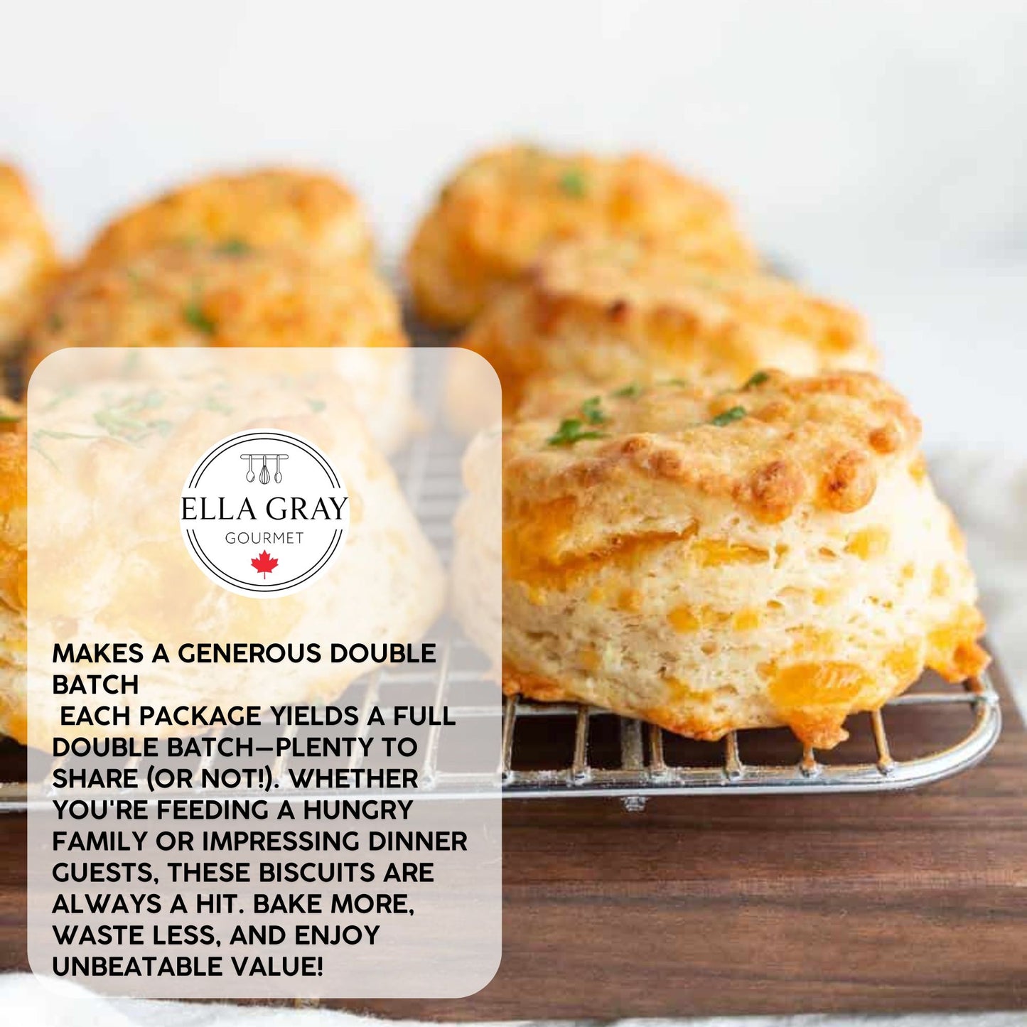 Biscuit Mix - Cheddar & Garlic