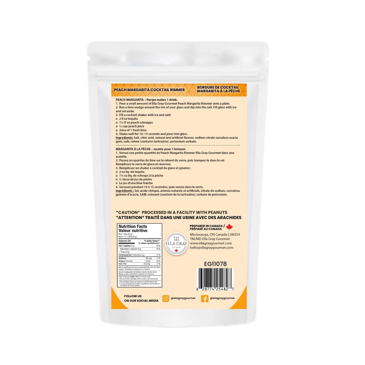 Drink Rimmer - Peach Margarita