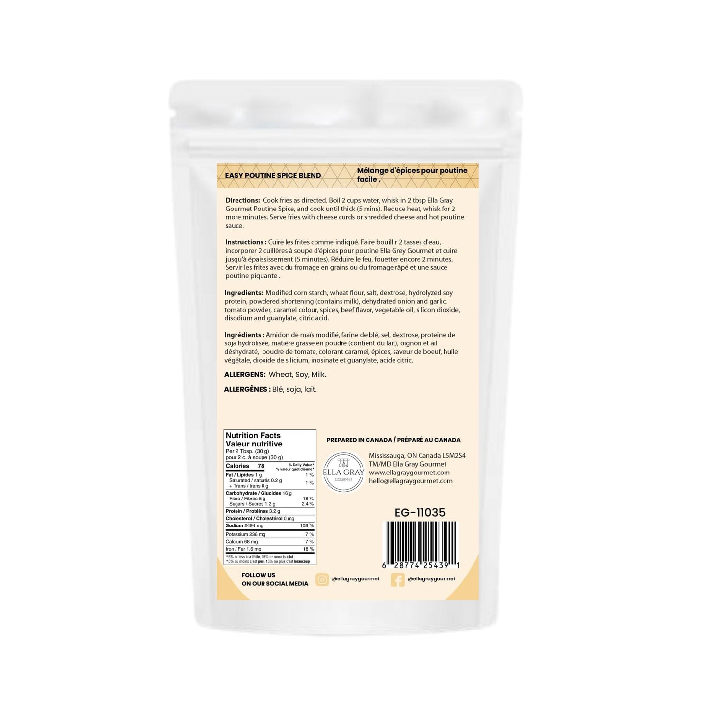 Spice Blend - Poutine Gravy