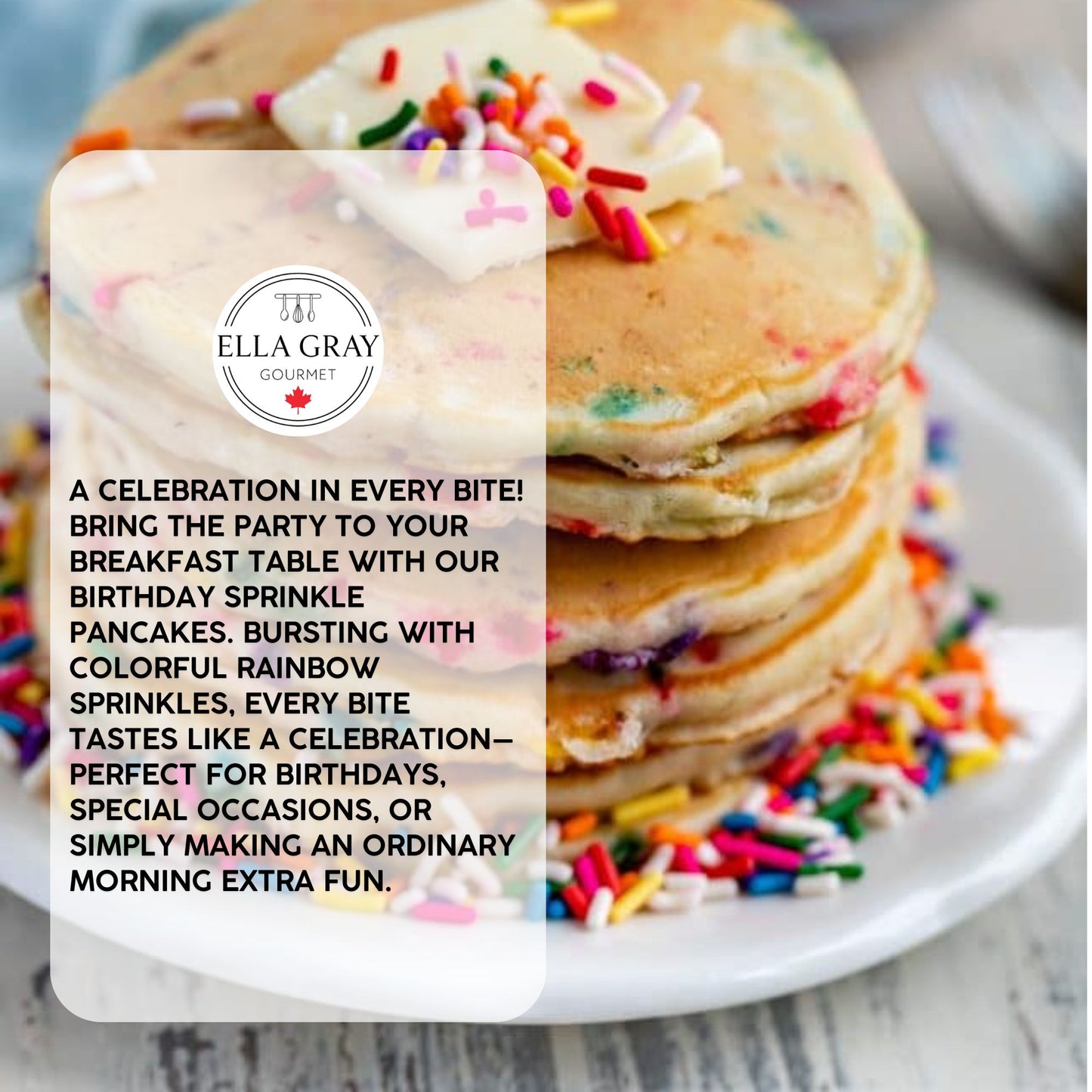Birthday Sprinkle Pancake Mix