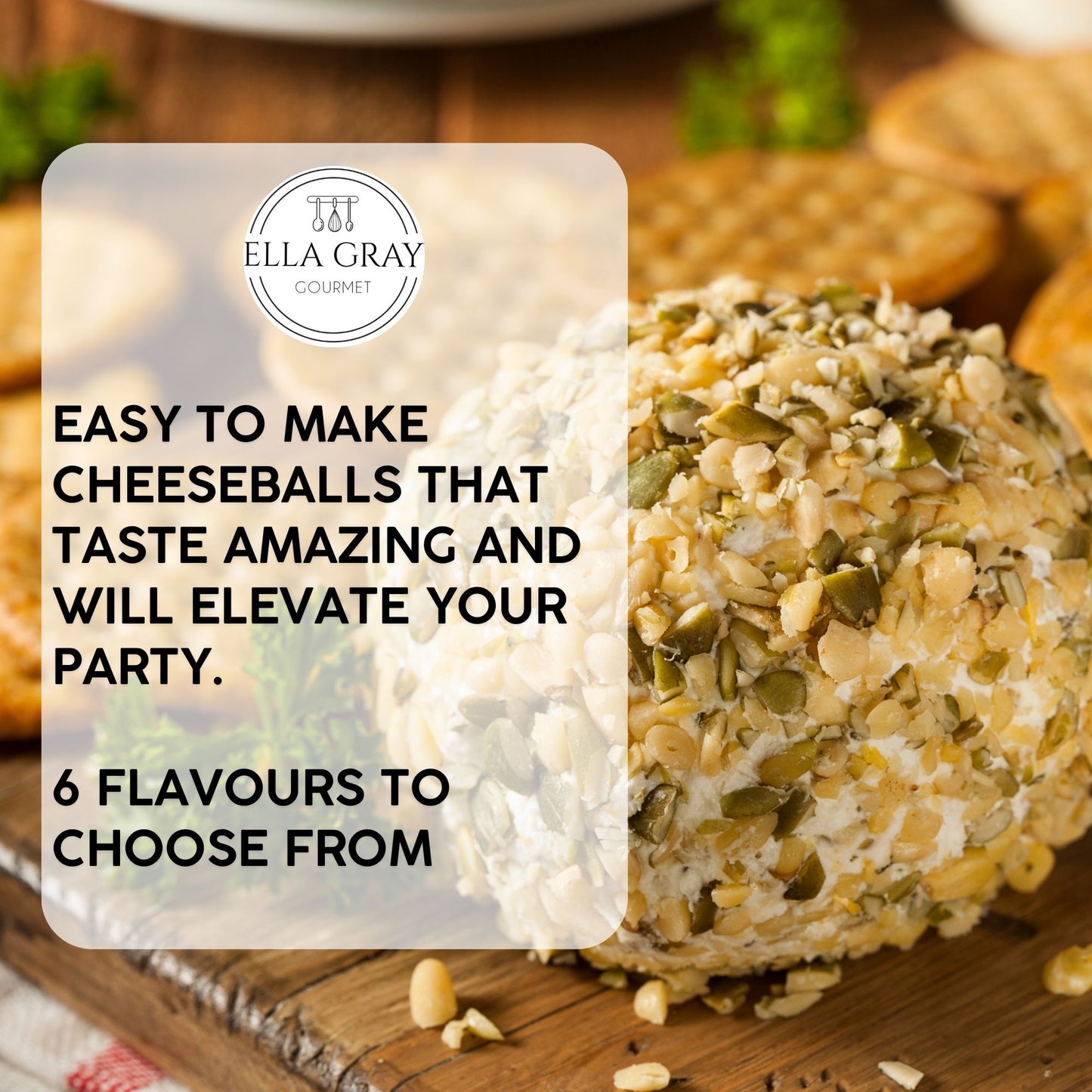 Cheeseball Mix -  Spinach & Chive 