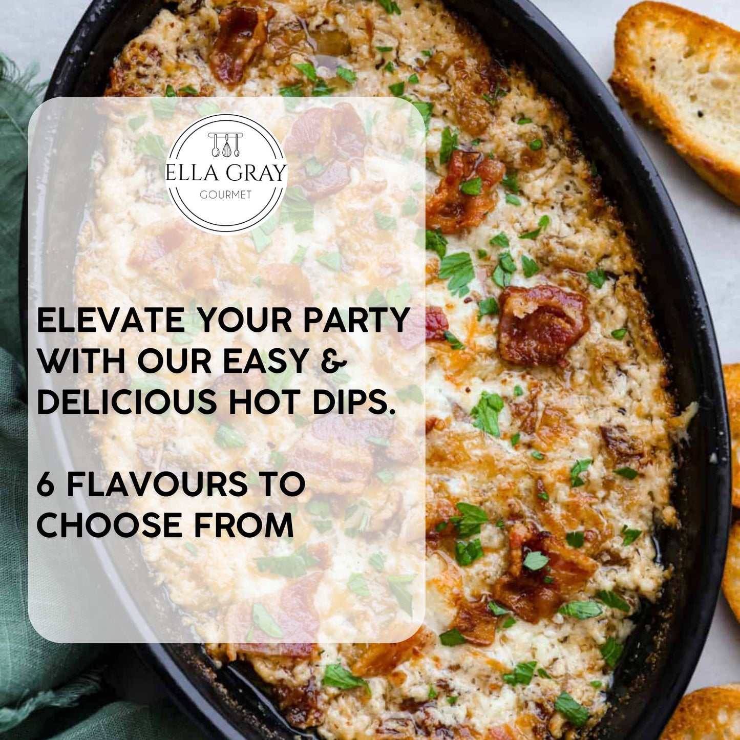 Hot Dip Mix - Cheesy Bacon & Chive