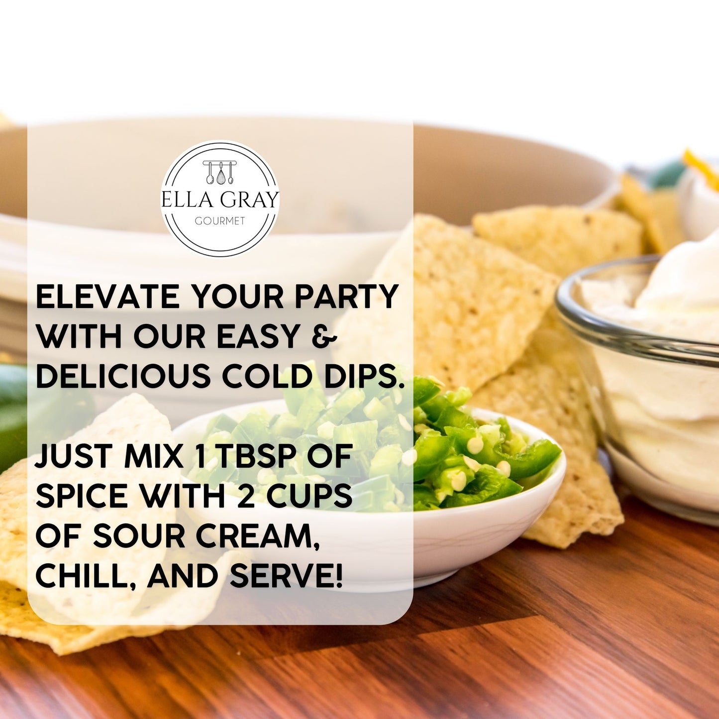 Cold Dip Mix - Jalapeno Cheddar