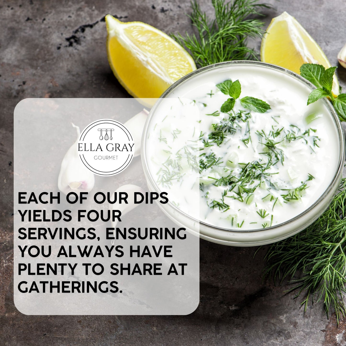 Cold Dip Mix - Lemon Dill