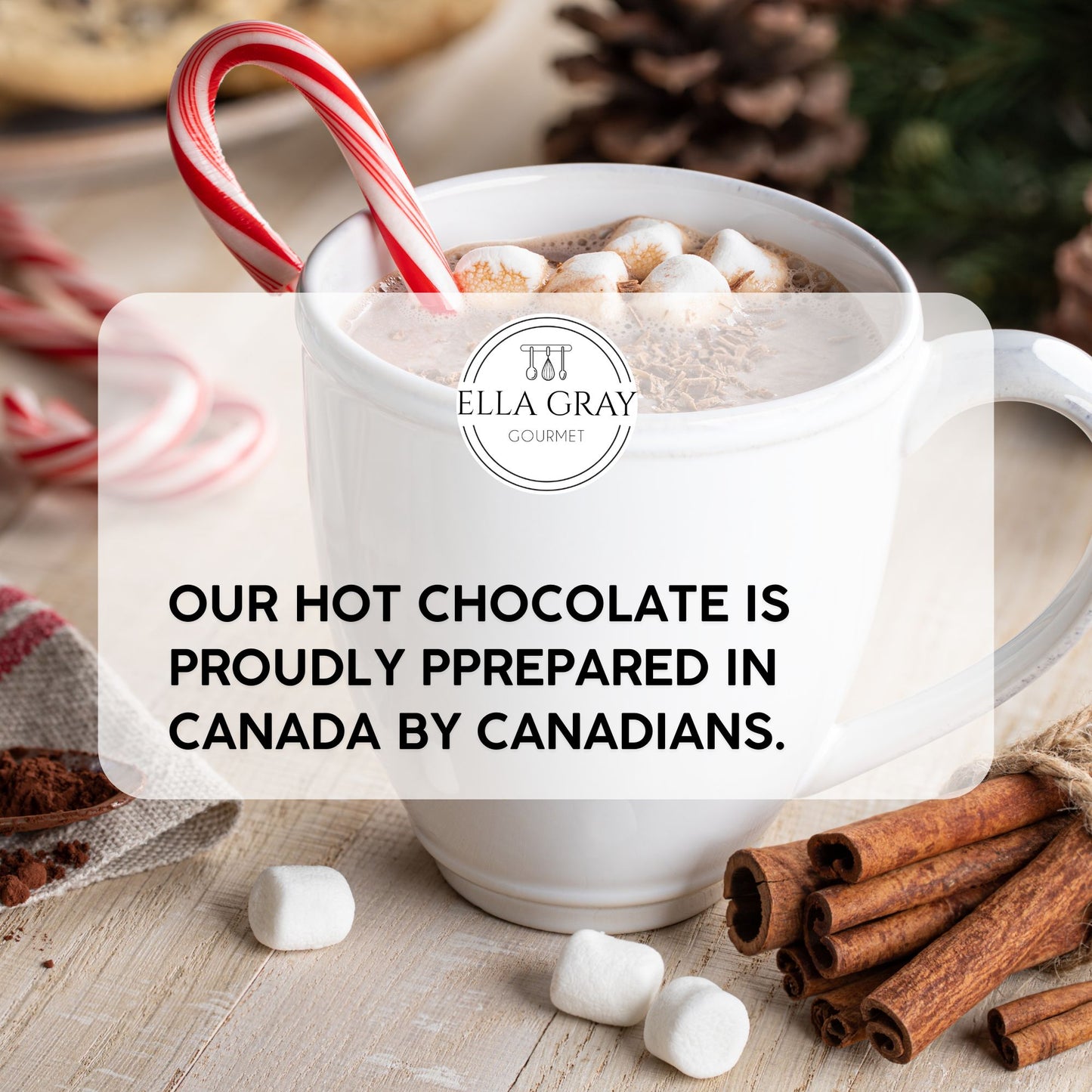 Hot Cocoa - Candy Cane