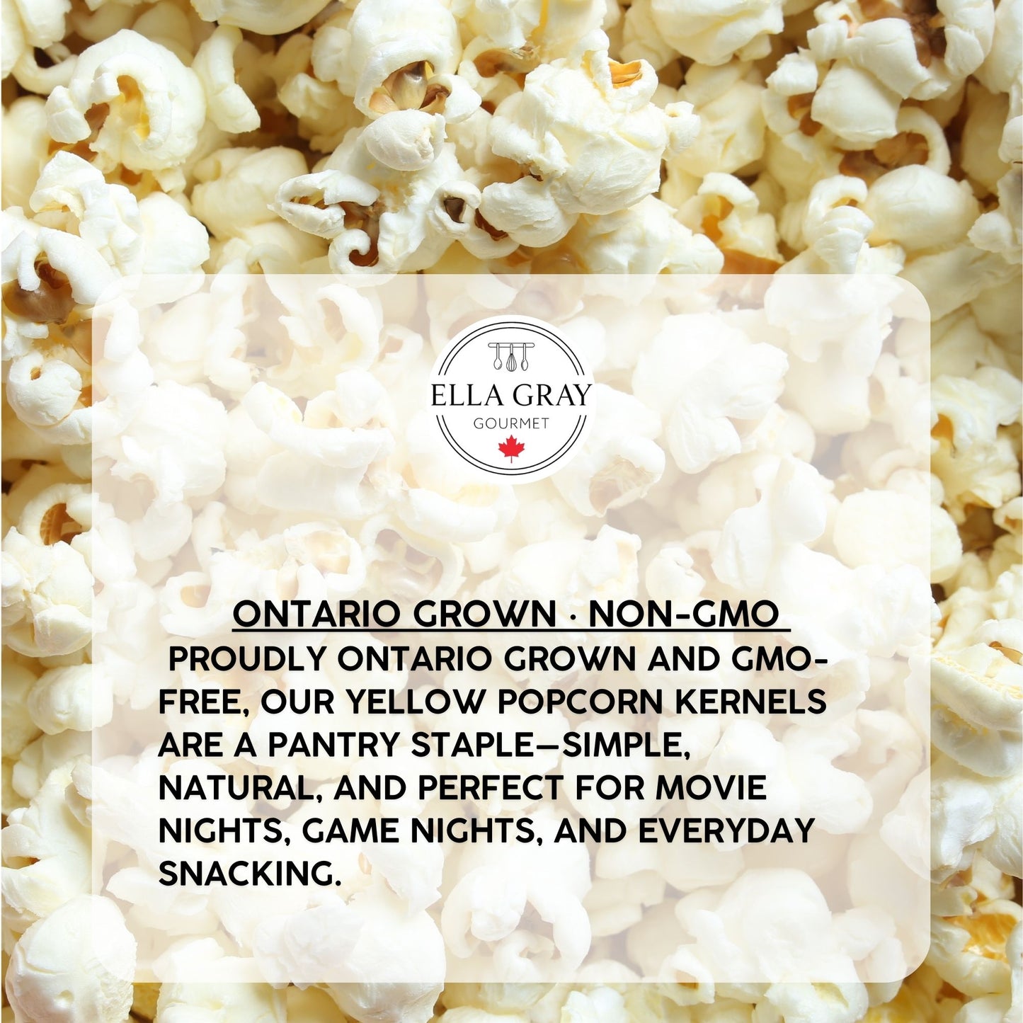 Movie Time Popcorn Kernels - Yellow