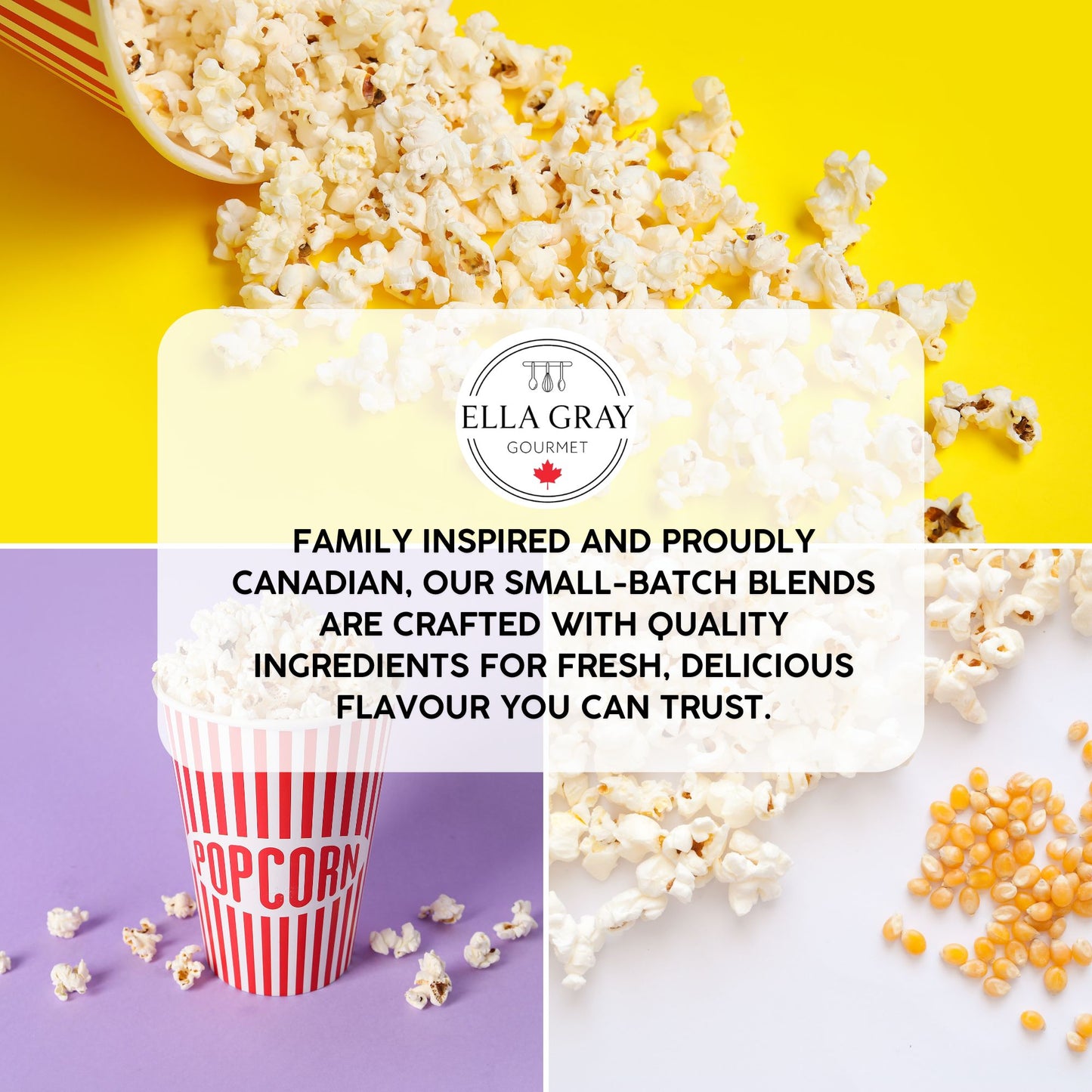 Movie Time Popcorn Kernels - Yellow