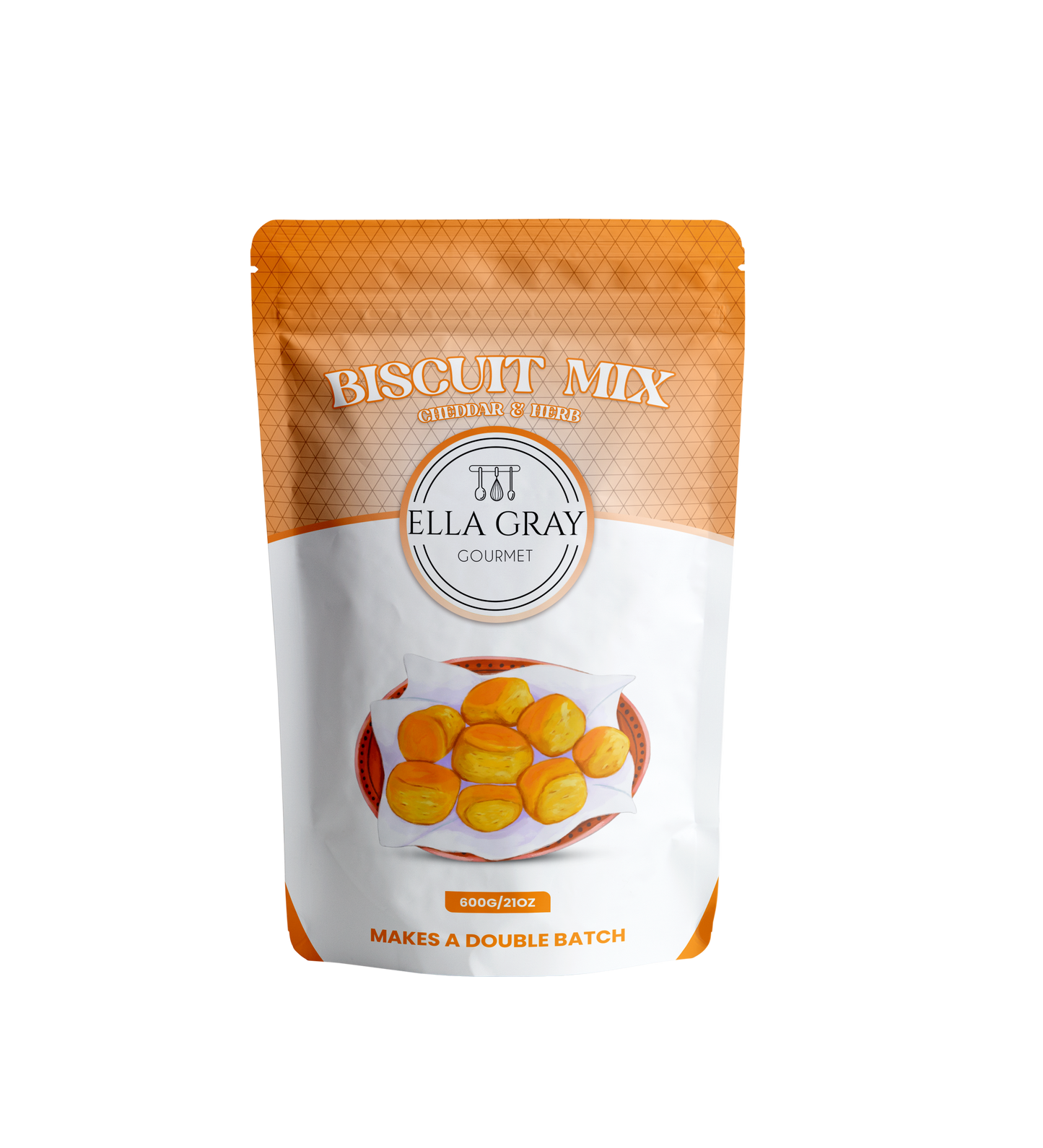 Ella Gray Gourmet Cheddar & Garlic Biscuit Mix easy to make recipe and tastes amazing.