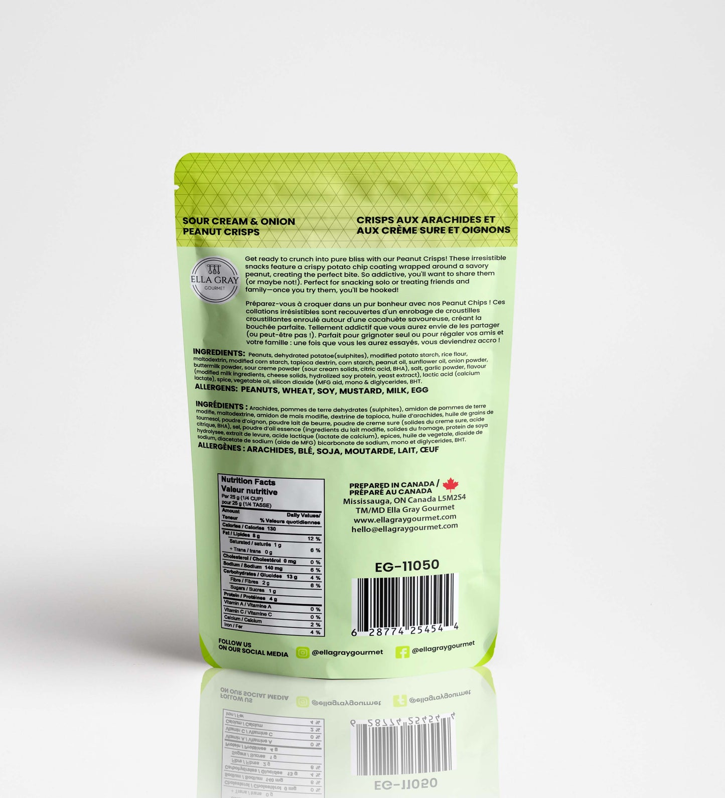 Peanut Crisps - Sour Cream N' Onion