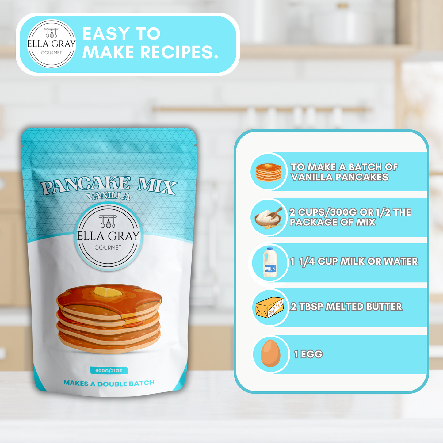 Vanilla Pancake Mix