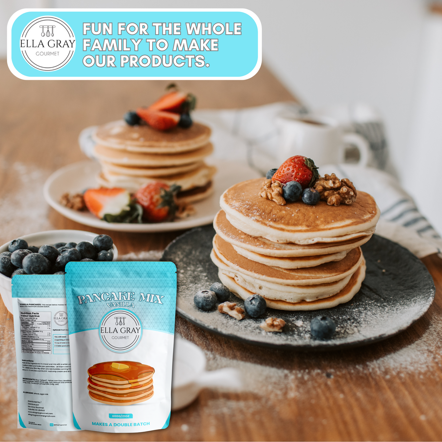 Vanilla Pancake Mix